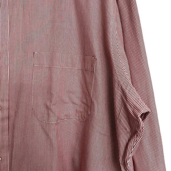 BROOKS BROTHERS Striped Long Sleeve 100% Cotton Button-up Dress Shirt Sz: 16-34 - Picture 4 of 6